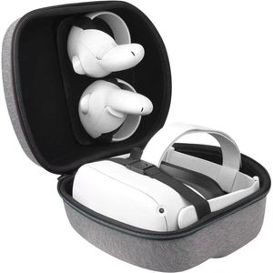 VRAR Accessorise Sac De Rangement Portable Pour Oculus Quest 2 Casque VR Antichoc Réalité Virtuelle Voyage Étui De Transport Pour QuestQuest 2 Accessoires 230703