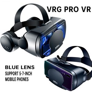 VRAR Accessorise VRG PRO VR realidade virtual 3D Glasses Box Stereo Helmet Headset With Remote Control For Android VR glasses smartphone 230818