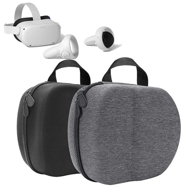 Dispositifs VRAR pour Oculus Quest 2 lunettes sac de rangement EVA fente parfaite haute sécurité résistant aux chocs étanche VR accessoires 231123