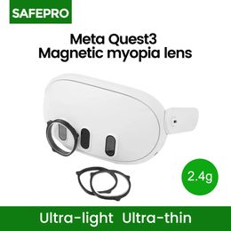 VRAR Devices Lunettes de myopie magnétiques adaptées à Meta Oculus Quest 3 Accessoires VR personnalisés avec cadre magnétique et blocage de la lumière bleue 231123