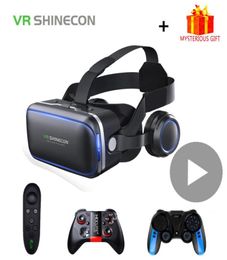 VRAR Devices Shinecon 60 Casque VR lunettes de réalité virtuelle lunettes 3D Casque Casque pour Smartphone téléphone intelligent Viar jumelles 5081421