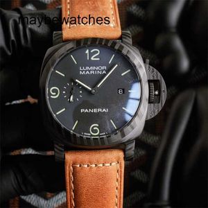 Panerai Luminors VS Montre automatique de qualité supérieure d'usine P.900 Montre automatique Clone supérieur pour miroir saphir Peau de vache importée F5ZU