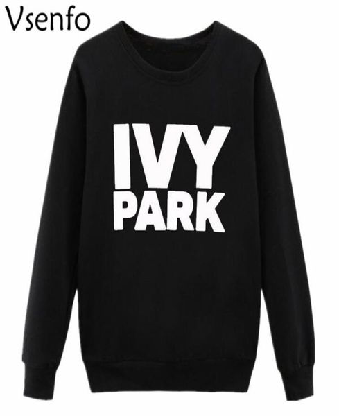 VSenfo Beyonce Fans Hoodies Femmes Lettre de sweat-shirt Impression Ivy Park Sweatshirts femme Tops décontractés Sudadera Mujer LJ2011031568421