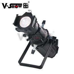 Vshow 200 W LED profil projecteur 3000 K DMX LED Studio lumières ellipsoïdales pour auditorium théâtre défilé de mode