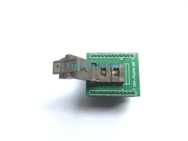 Adaptateur de programmation VSSOP8 TO DIP Test IC PSOP8 et douille de gravure 0,5 mm Taille de l'emballage 2,3 mm pour SN74LVC3G06DCUTE