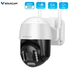 Vstarcam 2K 3MP Smart Wifi PTZ Camera Outdoor 5X Digitale Zoom AI Menselijke Detectie Draadloze CCTV IP Beveiliging beschermen