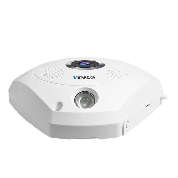 Vstarcam C61S 360-Grad-Panorama-HD 1080P kabellose WiFi-IP-Kamera mit Nachtsicht – UK-Stecker