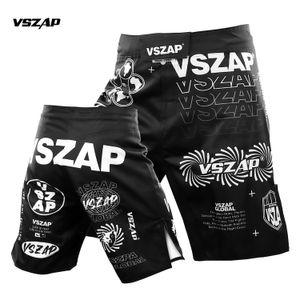 VSZAP Short d'affichage Combat Compétition Entraînement Sport Short de Combat à Séchage Rapide Été Jujutsu Gym Short de Course MMA Muay Thai