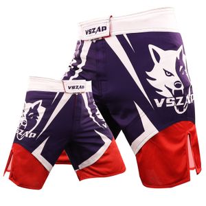 VSZAP Compétition d'entraînement de combat MMA Muay Thai Sports Short à séchage rapide Short de boxe Été Jujutsu Gym Running Short 5 points