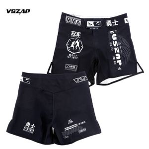 VSZAP Fighting Training Pantalon séché rapide MMA Sports Fitness Boxing Muay Thai Breathable Jutsu Suit Competition Pantal