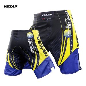 VSZAP Kung Fu Combat Compétition Entraînement Sport Short à Séchage Rapide Short de Boxe Été Jujutsu Gym Short de Course MMA Muay Thai