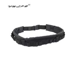 Vulpo Tactical réglable 25 sgun shell Bandolier Bandier 12 Gauge Holder Sgun Sgun Waist Belt for Hunting9765142