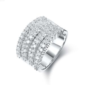 Vvs Hip Hop Ring voor Mannen Ovale Lab Grown Diamond Groothandel Kleurrijke Glanzende Trouwring Fijne Sieraden Eternity Band Ring