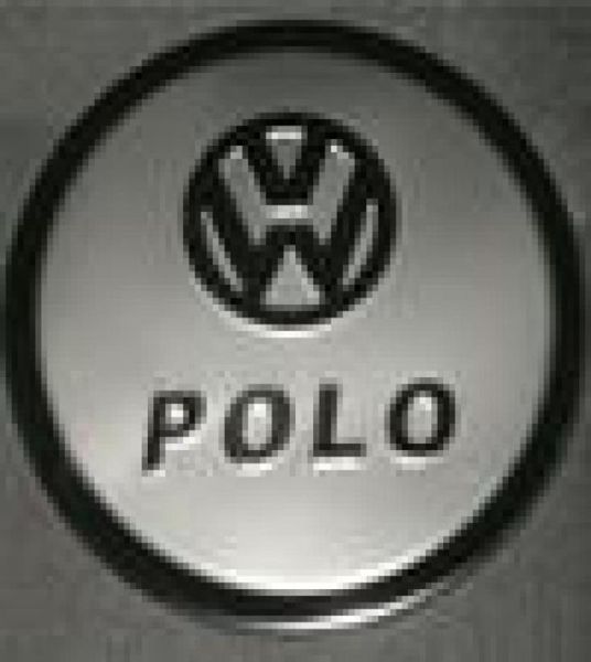 VW Polo en acier inoxydable carburant / gaz / réservoir de réservoir de réservoir de couvercle du réservoir de réservoir pour 2009- 2011 accessoires de style VW Polo Car9522854