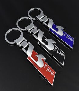 VW Volkgen R Line Metal Keychain Car Logo Blue Silver Audi S Line Metal Zinc Alloy Key Rings Gift Souveniir9089176