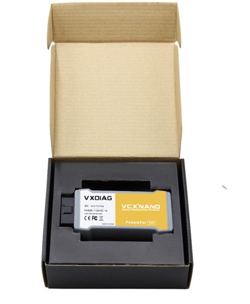 VXDIAG para Vida Dice 2014D herramienta de escáner de diagnóstico de coche interfaz VXDIAG VCX NANO para Vida Dice OBD2 código Reade8731596