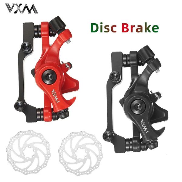 Vxm Bicycle Disc Frein Aluminium Alloy 60 R160 Mountain Road MTB Bélas Mechanical Brakes Cycling Double 231221