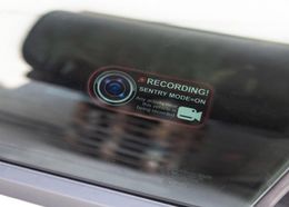 VXVB pour Tesla Modèle 3 2021 Accessoires de voitures neuves Modèle Y S X Stickers de vitre de fenêtre Décalage d'alerte de caméra Modèle 39422469