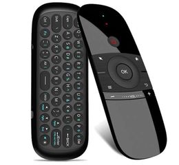 W1 24G Air Mouse teclado inalámbrico Control remoto infrarrojo aprendizaje remoto 6 ejes receptor de detección de movimiento para TV BOX PC270G493M7256315
