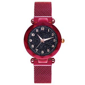 w1_shop 37 mm aimant brillant dans le noir montre Milan pour femme montre numérique classique