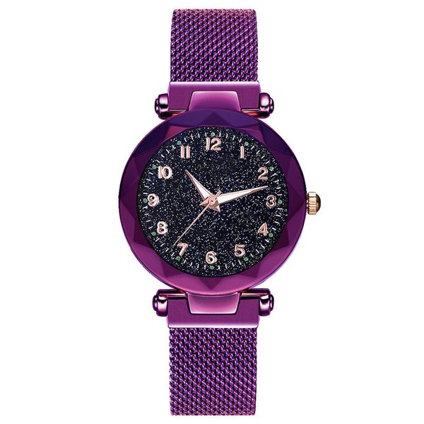 w1_shop 37 mm aimant brillant dans le noir montre Milan pour femme montre numérique classique 01