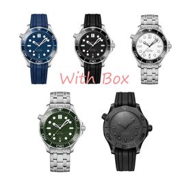 w1_shop Herenhorloge Horloges Hoge kwaliteit designer horloges 42 MM O M G Mechanisch horloge Stalen band Luxe horloge Rubberen band Designer horloge Heren Mesh Dames Wave horloge