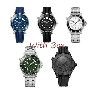 w1_shop Herenhorloge Horloges Hoge kwaliteit designer horloges 42 MM O M G Mechanisch horloge Stalen band Luxe horloge Rubberen band Designer horloge Heren Mesh Dames Wave horloge 001