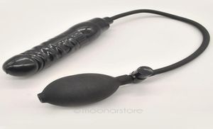W1022 Nieuwe opblaasbare dildo pomp penis pik anale seksspeelgoed buttplug blazen krijgt bredere seksproducten YP00266146411
