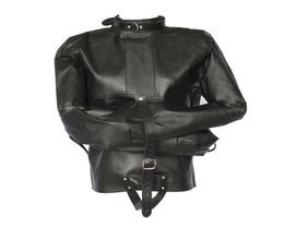 W1023 Sexy femmes hommes PU cuir Coupless veste Up Bondage camisole Costume harnais 7925945