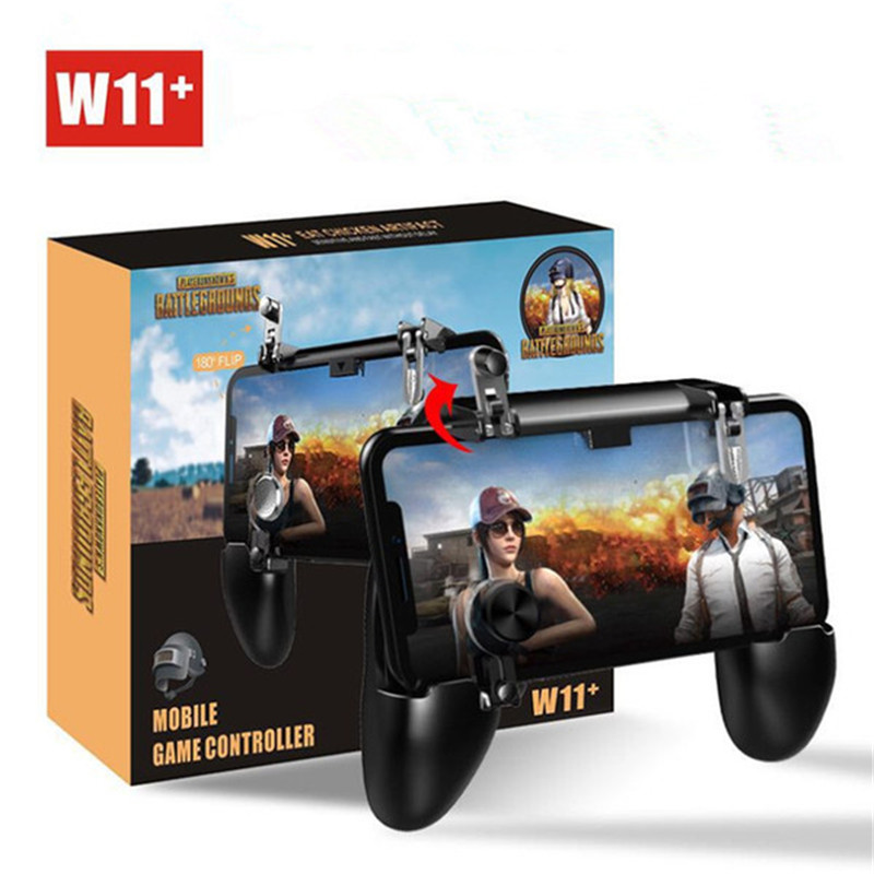 W11 + PUBG Mobile GamePad Controller PUBG Беспроводной джойстик игровой шутер контроллер для iPhone Android Samsung Phone