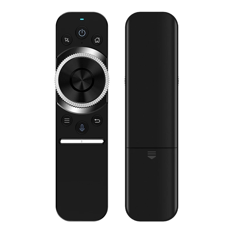 W1s Air Mouse Voice Remote Control Microphone 2.4G Wireless Six GyroScope Sensor IR Learning for Android TV Box Laptop Mini PC