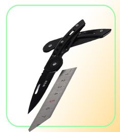 W33 Cuchillo plegable Cuchillo táctico de supervivencia Navaja de bolsillo del ejército Cuchillos de caza de rescate al aire libre Equipo de pesca para acampar de acero inoxidable E7268318