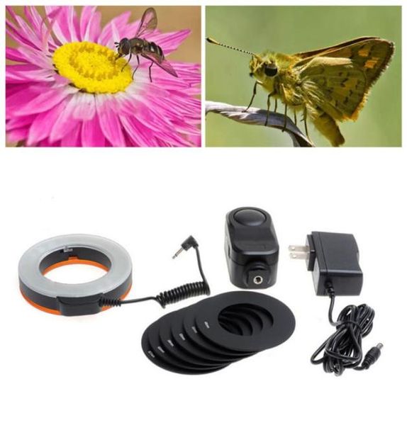 W48 LED MAKRO MACRO RING ÉCLAINEMENT FLASH POUR DSLR POUR CAME NIKON CAME ZM000882899393