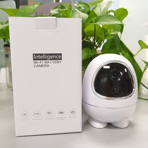 W5 Batterijcamera Home Security Draadloze WiFi Low-Power Intelligente 1080P Smart Surveillance IP Camera's Night Vision CCTV