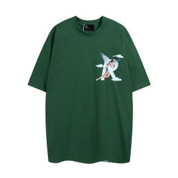 W770620 Camisetas para hombre Camisetas deportivas para mujer Tendencias Diseñador Algodón Manga corta Camisetas Ropa Calle Pantalones cortos Mangas Ropa