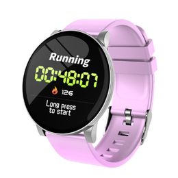 W8 Smart Horloges IOS Android Horloges Mannen Fitness Armbanden Dames Hartslag Monitor IP67 Waterdicht Sporthorloge voor smartphones met doos