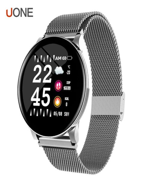 W8 Women Smart Watch IP67 Bracelet étanche à fréquence cardiaque Prévision météorologique Smartwatch pour Samsung Huawei Watch Pk Active Gear Watch3656003