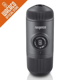 Wacaco Nanopresso Portable Espresso Machine Upgrade -versie van Minipresso 18 Bar Druk Klein reiskoffiezetapparaat T200227