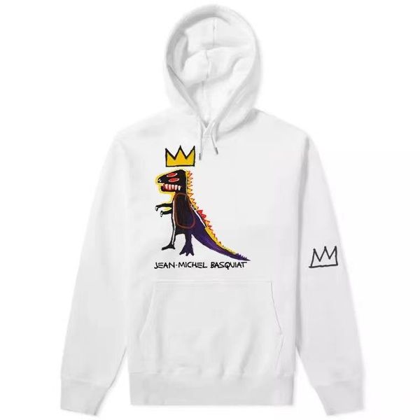 WACKO MARIA X BASQUIAT 1: 1 haute qualité imprimé graffiti chemise hawaïenne sweats à capuche pour hommes vêtements pour hommes sweat à capuche pour femmes haut femmes B0TC