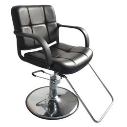 WACO Classics Chaise de barbier Meubles de salon de coiffure Chaises Styling Heavy Duty Pompe hydraulique Beauté Shampooing Barbering Hair-Stylist C231p