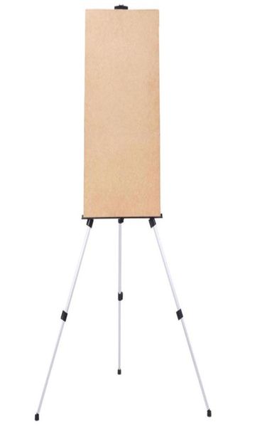 Waco Easel Stand Painting Artiste Afficher le trépied pour l'événement Cofffee Shop Tabletop Aluminium Hauteur réglable avec un sac de transport 7031922