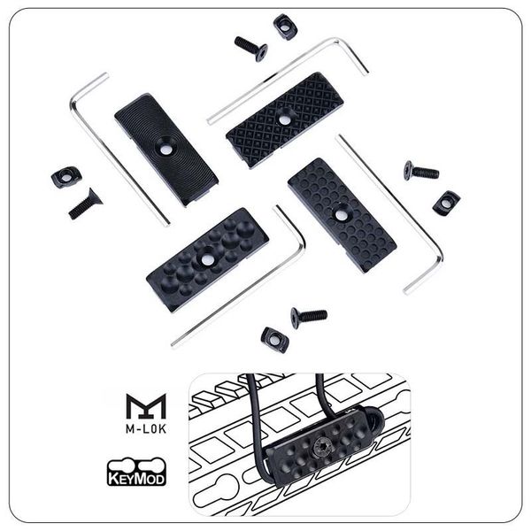 Wadsn tactical m lok keymod 20 mm Picatinny Cubierta de riel Gestión del cable de alambre para Peq Dbal-A2 Hunting Linterno Guard