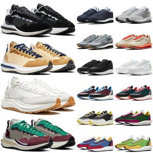 gaufre VaporWaffle hommes chaussures de course clot pegasus fragment Undercover LDWaffle ld Pure Platinum Sail blanc Nylon Noir designer femmes baskets baskets de sport