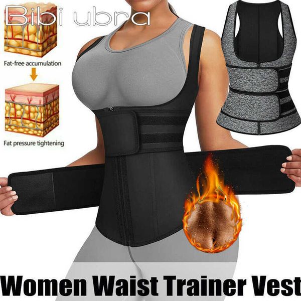 Taille et Abdominal Shapewear Sweat Trainer Gilet Correctif Corset En Caoutchouc Fermeture Éclair Contrôle Du Ventre Fajas Ceinture Minceur Body Shaper Bustiers 0719