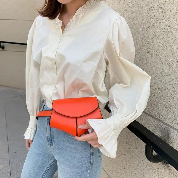 Sacs de taille 2023 Marque Peach Heart Sac pour femmes Luxe Summer Poitrine Mignon Bourse Ceinture Designer Fanny Pack Femme W