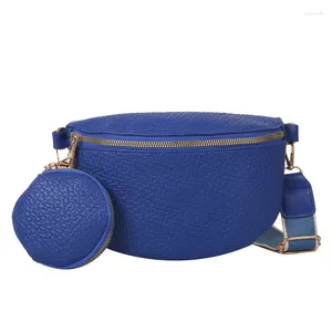 Sacs de taille 2024 Femme Ceinture Sac Mode Cuir Fanny Pack Porte-monnaie Haute Qualité Dames Designer Épaule Bandoulière Poitrine