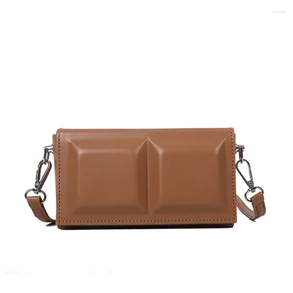 Sacs de taille 2024 N arrivée printemps et été sac pour femmes carré barre de chocolat téléphone portable mode tendance sacs à main messager