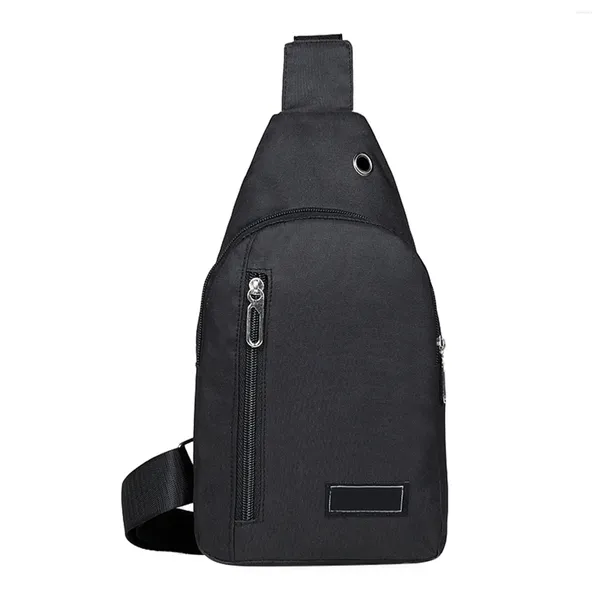 Bolsas de cintura ajustable impermeable al aire libre almacenamiento de viaje bolsa de honda resistente al desgaste para hombres mochila crossbody gran capacidad multifunción