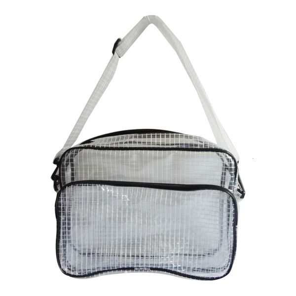 Sacs de taille Sac d'ingénieur antistatique pour salle blanche pour semi-conducteur Sac à bandoulière en PVC transparent Messenger 230920