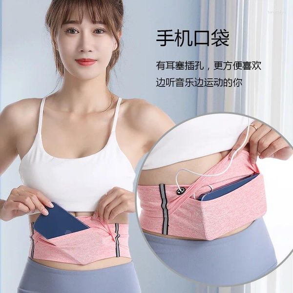 Sacs de taille Arrivée Sac caché Sport Téléphone Ceinture pour hommes Ultra-mince imperméable Mini Fanny Pack Femmes Run Light Pouch